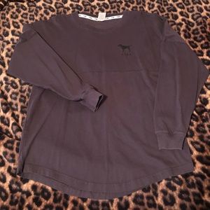 VS PINK crew neck jersey shirt!